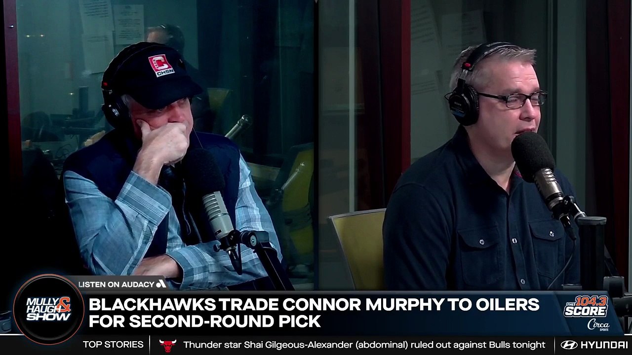 Blackhawks trade Connor Murphy to Oilers for a 2nd-round pick