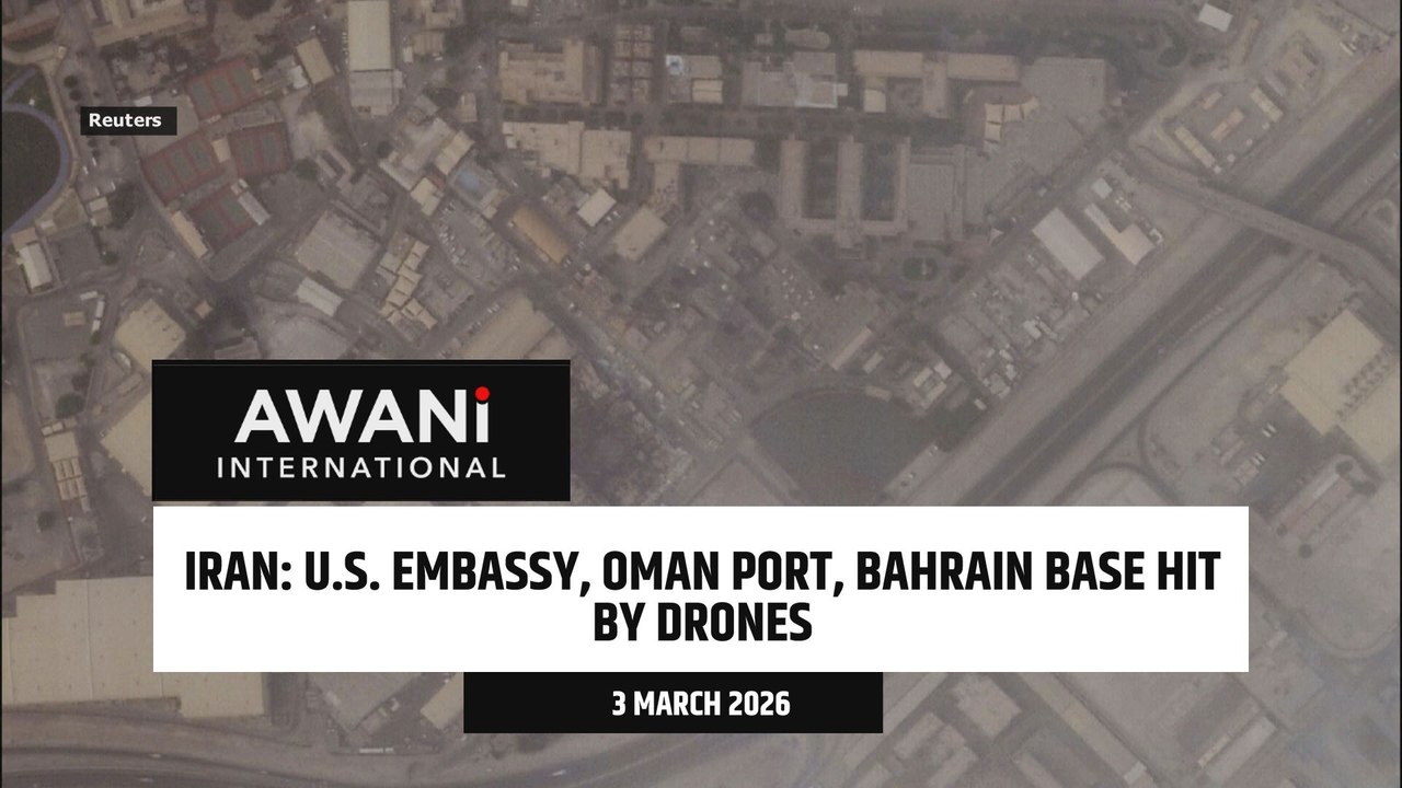 U.S. Embassy, Oman Port, Bahrain base hit by drones
