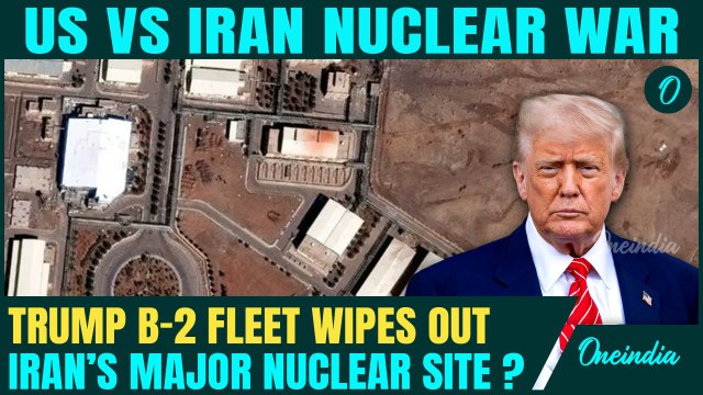 U.S’ B-2 BOMBERS Destroy Iran’s Natanz Nuclear Plant? CHILLING Image REVEALS Damage| Radiation LEAK?