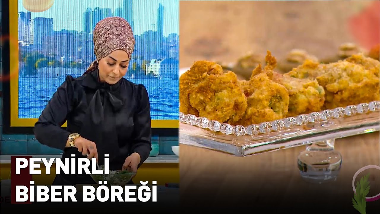 Çay Saatine Muhteşem Bir Eşlikçi Peynirli Biber Böreği - Şampiyon Lezzetler