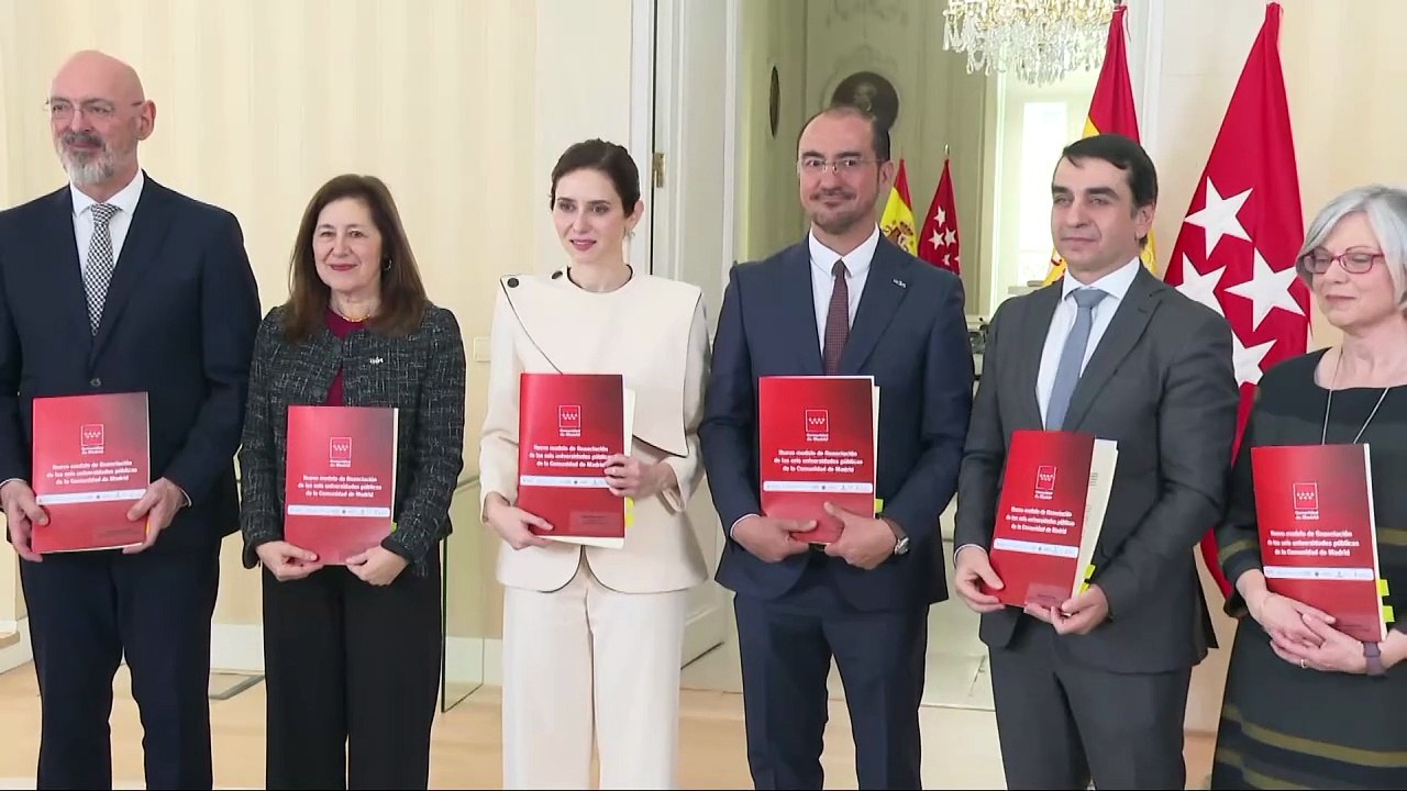 "Acuerdo histórico": Madrid pacta con los rectores un nuevo modelo de financiación