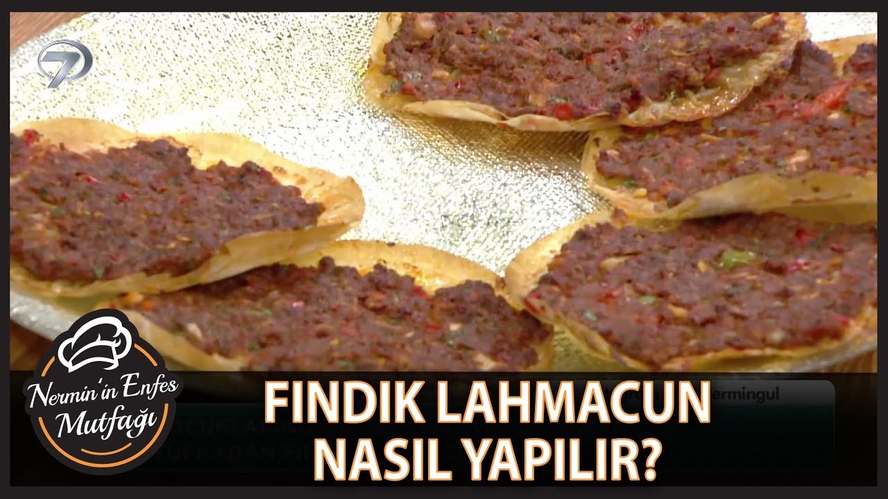 En Kolay Fındık Lahmacun Tarifi | Evde Kolay Lahmacun Yapımı