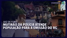 Emissão de RG é facilitada por mutirão policial em JF