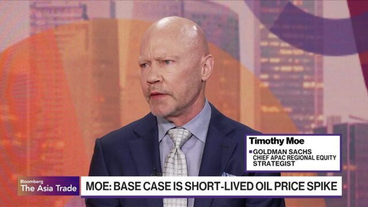 Goldman Sachs Gauges Oil Price Impact on Asian Earnings