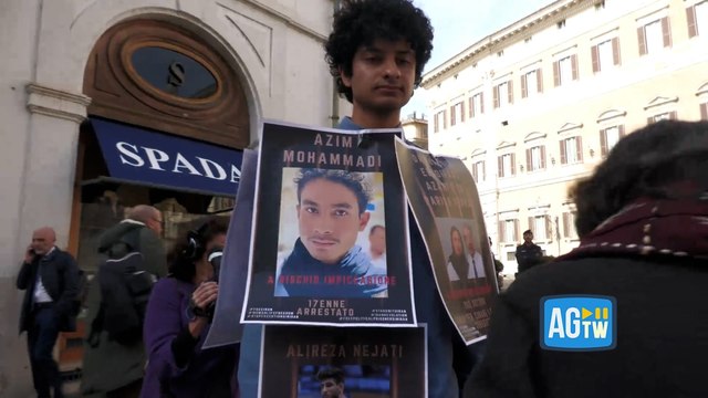 Roma: «Stand for life», a Montecitorio il flash mob contro le esecuzioni in Iran