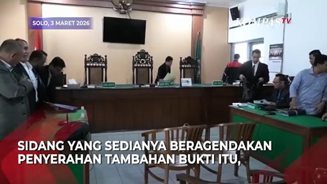 Penggugat Jokowi Kecewa Sidang CLS Ijazah di Solo Ditunda, Karena Hal Ini