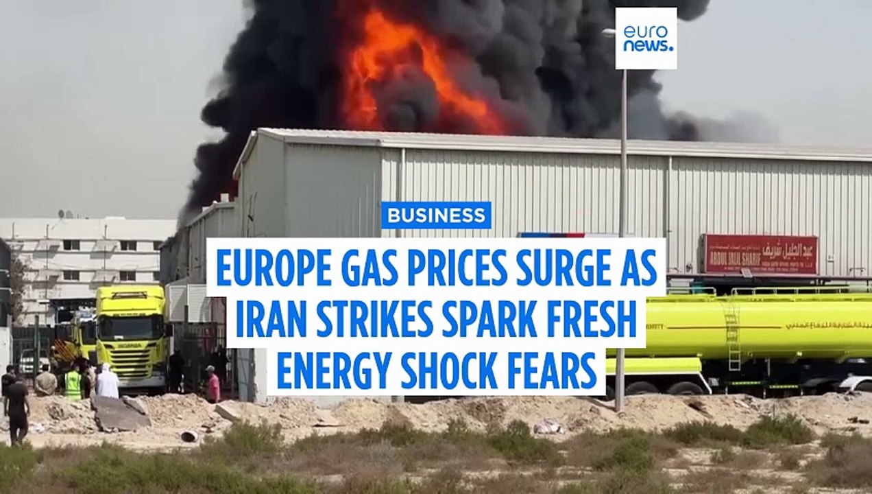 Gas prices nearly double as Europe braces for Iran war energy shocks