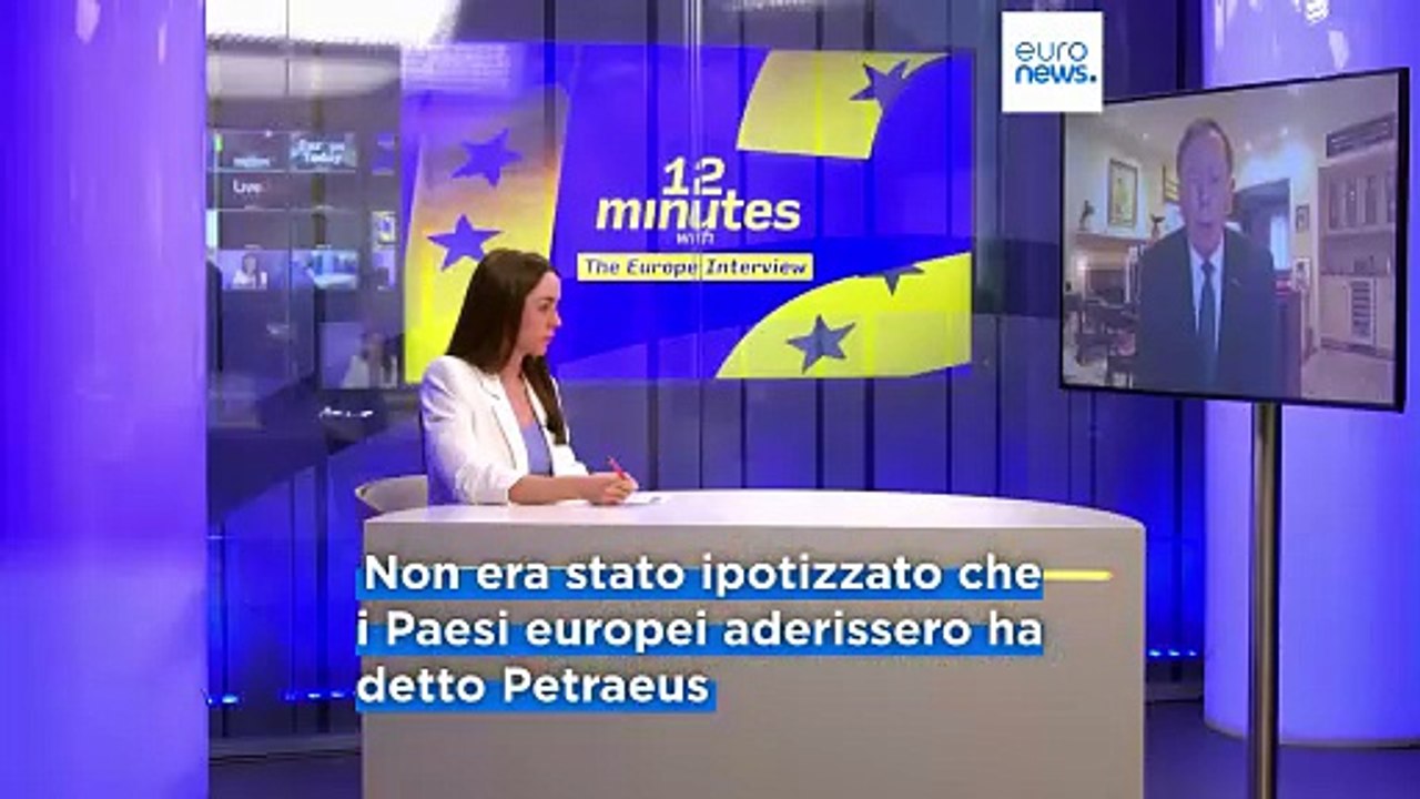 "La partecipazione dell'Europa alla guerra in Iran è una possibilità", dice l'ex capo della Cia Petraeus a Euronews