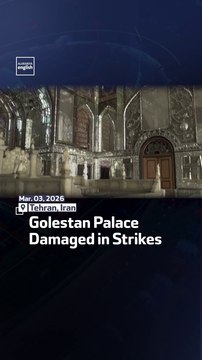 Golestan Palace Damaged In Strikes