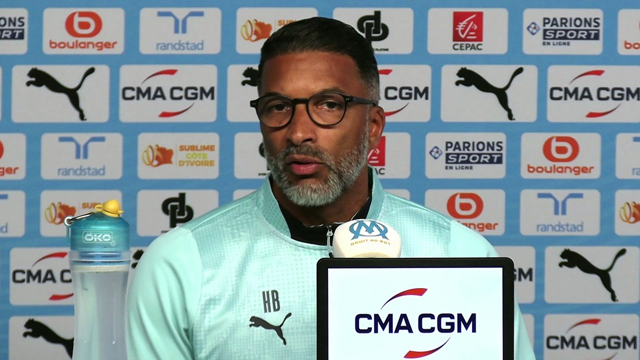 Conférence de presse de Beye avant Toulouse