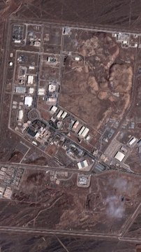 Satellite shows Iran's nuclear facility after airstrikes