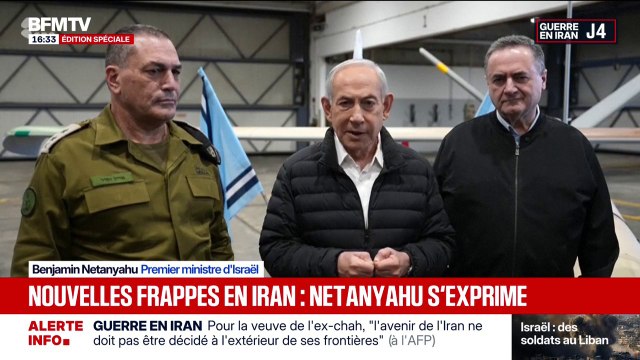 Guerre au Moyen-Orient: le Premier ministre israélien Benjamin Netanyahu assure qu'Israël continuera à frapper avec puissance en Iran