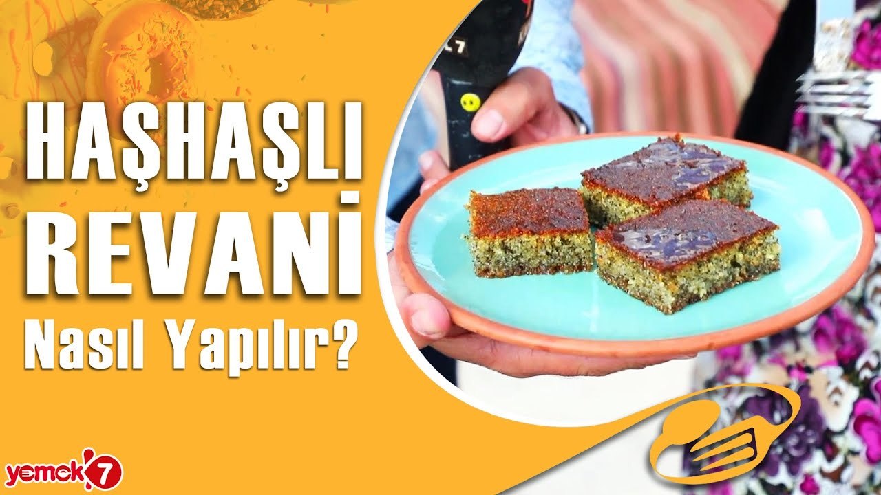 Tadı Damağınızda Kalacak Nefiiss Haşhaşlı Revani Tarifi 😋
