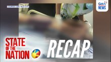 State of the Nation: (Part 1)Kaso ng hazing?; Krisis sa Middle East; Pera sa plane crash