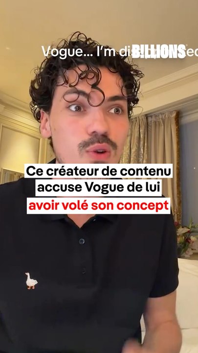 😨 Vogue lui a volé son concept mode ⁉️