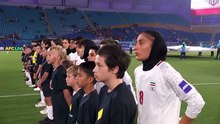La Selección Femenina de Irán se niega a cantar el himno impuesto por el régimen islámico