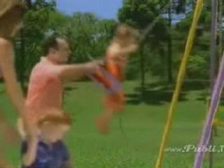 Papa au jardin public