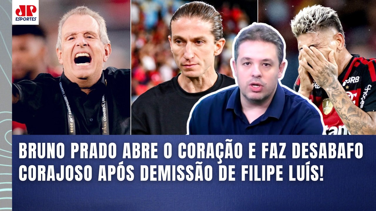 "É DESANIMADOR!!! EU CONFESSO que essa DEMISSÃO do FILIPE LUÍS..." OLHA esse DESABAFO sobre FLAMENGO