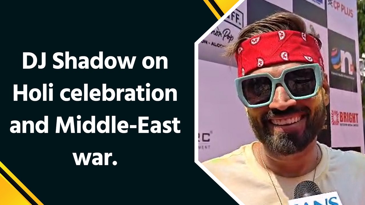 DJ Shadow on Holi celebration and Middle-East war.
