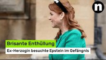 Sarah Ferguson: Brisante Enthüllung – Ex-Herzogin besuchte Epstein im Gefängnis