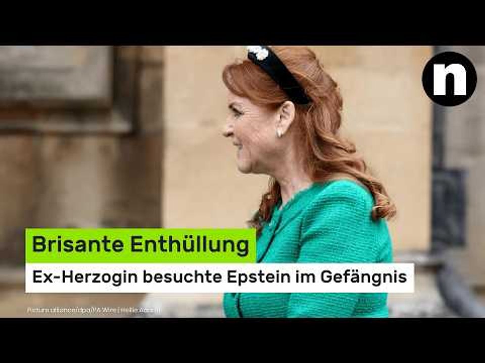 Sarah Ferguson: Brisante Enthüllung – Ex-Herzogin besuchte Epstein im Gefängnis