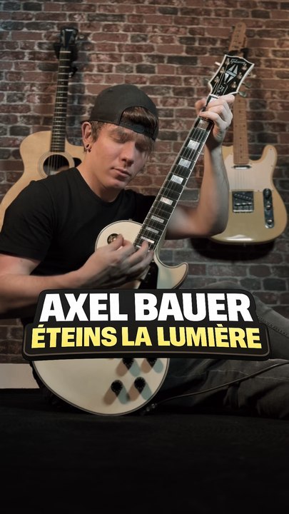 Axel Bauer - Éteins la lumière (Guitar Cover)