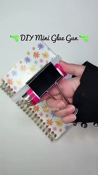 DIY Mini Glue Gun 🔫 #papercraft #craft #minecraft #diy #diycrafts #crafts #thingstodo #craftopia [Full Movie] [Full Movie]