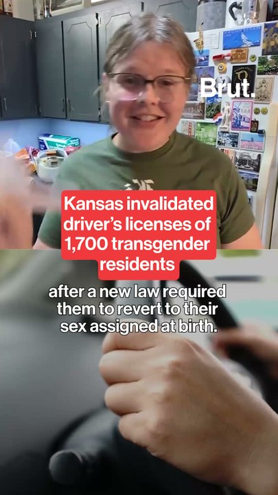Transgender people no longer have valid driver licenses in Kansas.