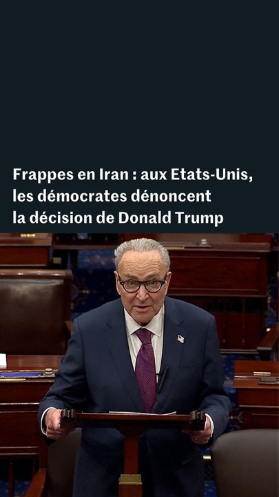 Aux Etats-Unis, les démocrates dénoncent la décision de Donald Trump de frapper l'Iran