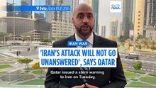 'Iran's attack will not go unanswered,' Qatar's foreign ministry says