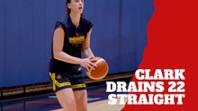 Caitlin Clark unstoppable in Fever training