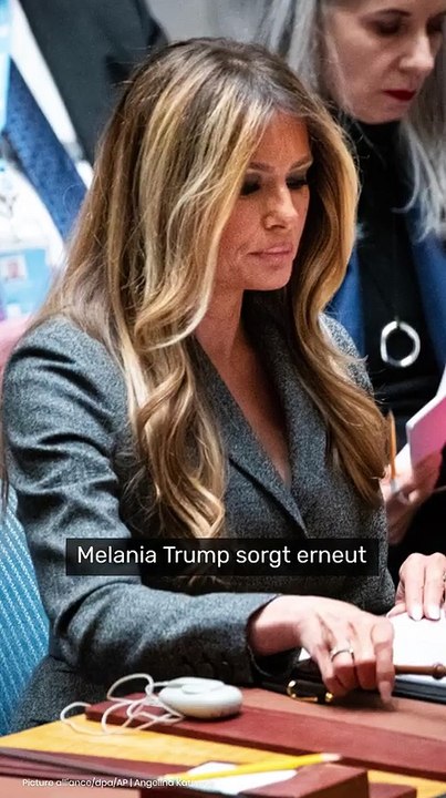 Melania Trump: 'Ich brauche Untertitel' - First Lady für schlechtes Englisch verspottet