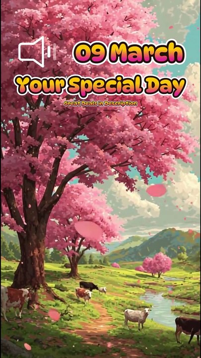 9 March 🌟 Your Special Personal Birthday