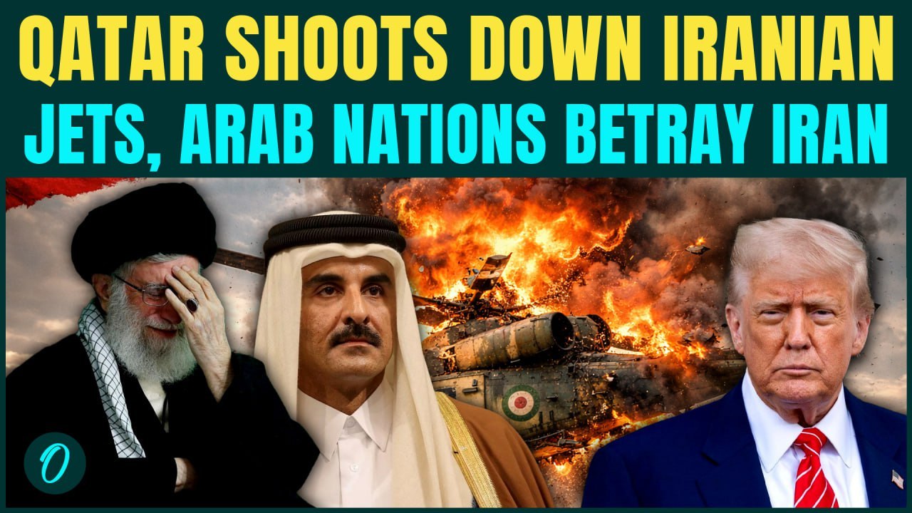 Qatar SHOOTS DOWN Iranian Jets! Muslim Nation Sides With U.S As Su-24 Bombers Fall From Sky | VIDEO