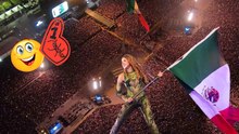 Shakira rompe en llanto tras su noche triunfal en el Zócalo de Ciudad de México