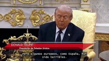 Trump asegura que España es un aliado "terrible" y que ha ordenado "cortar todo el comercio"