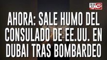 Incendio en el Consulado de EE.UU. en Dubai tras bombardeo