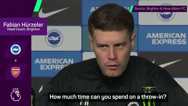 Hurzeler slams Arsenal's set-piece tactics