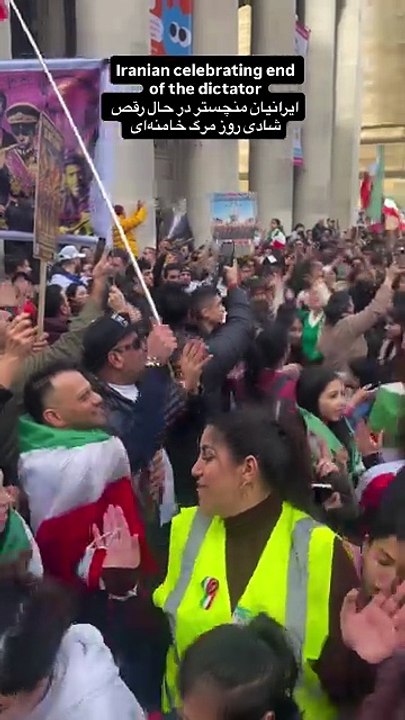 Celebrations and Calls for Change: Iranians in L.A. Rally Over Middle East War