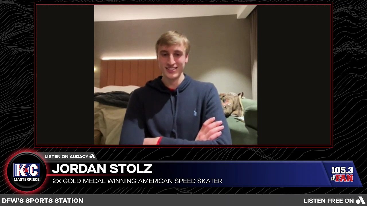 Jordan Stolz Talks Chocolate, The Winter Olympics, Gold Medals, Skating & More | K&C Masterpiece