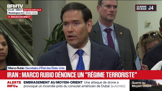 Les frappes en Iran étaient conformes à la loi , assure Marco Rubio, secrétaire d'État des États-Unis
