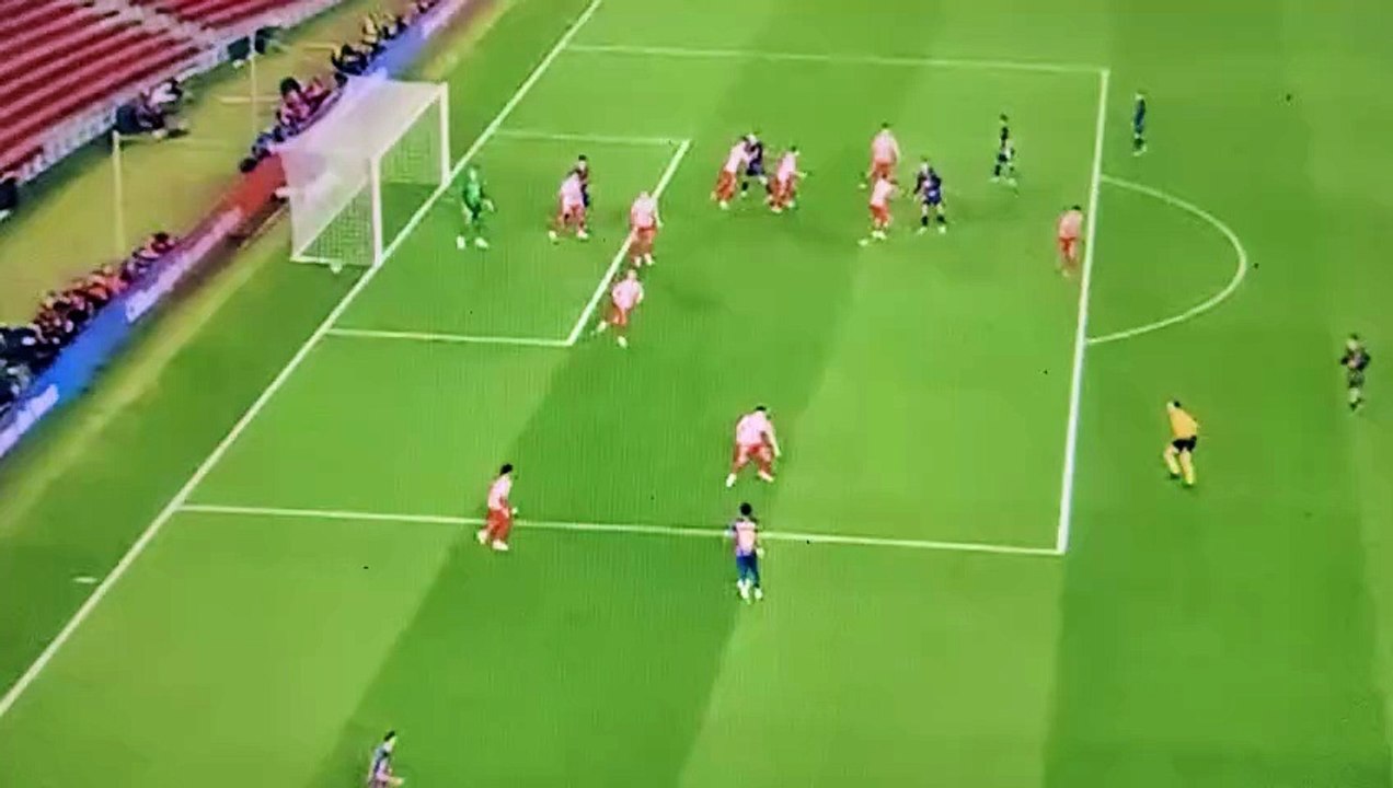 Barcelona 1-4 Atletico Madrid first half goal