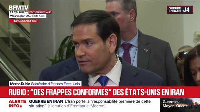 Iran: Nous allons détruire les missiles et leurs capacités de fabriquer ces missiles , assure Marco Rubio, secrétaire d'État des États-Unis