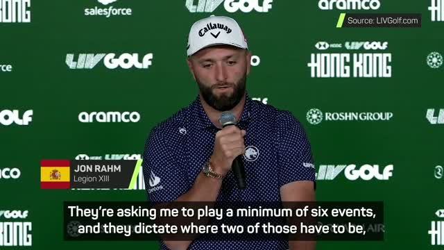 'They're extorting players!' - Rahm slams DP World Tour demands