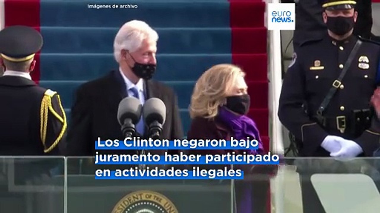El incómodo testimonio de Bill y Hillary Clinton sobre Jeffrey Epstein