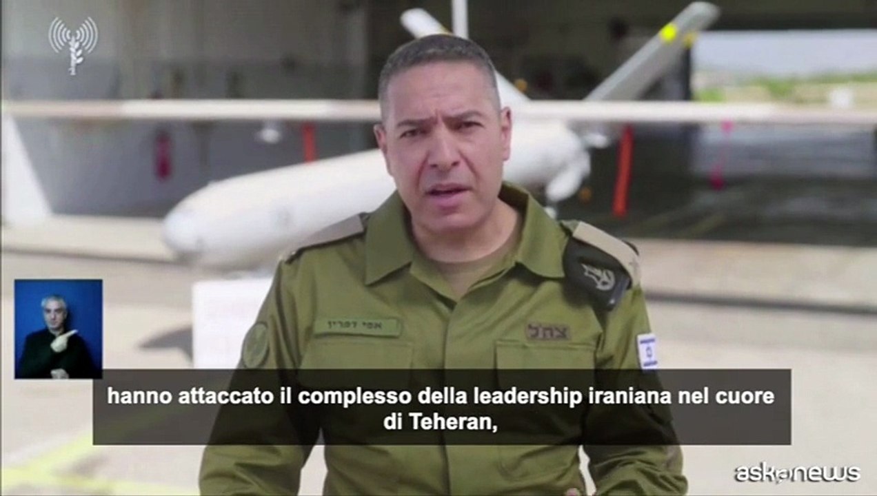 L'esercito israeliano ha colpito l'ufficio presidenziale dell'Iran