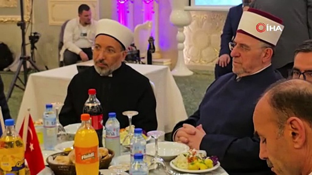 Diyanet İşleri Başkanlığı ve Türkiye Diyanet Vakfı’ndan Kosova’da iftar programı