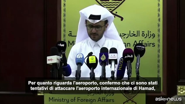 Qatar: Sventati attacchi dell'Iran contro l'aeroporto di Doha