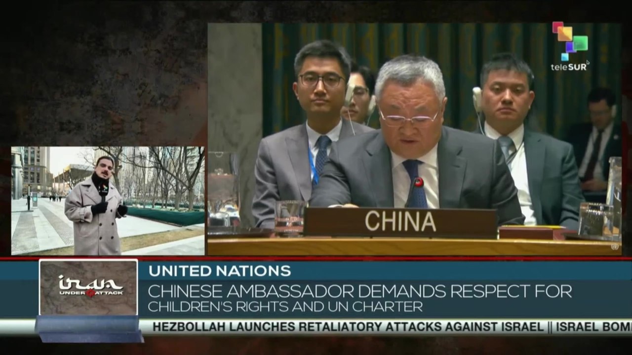 UN | Security Council condemns killing of Iranian children by U.S. and Israel