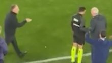 El encuentro entre Flick y Simeone tras el partido: vean cómo llega Hansi